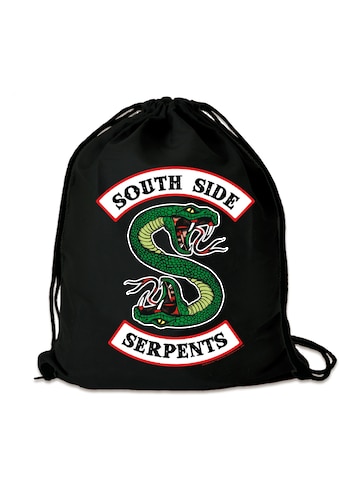 Kulturbeutel »Riverdale - South Side Serpents«, mit Schlangenprint