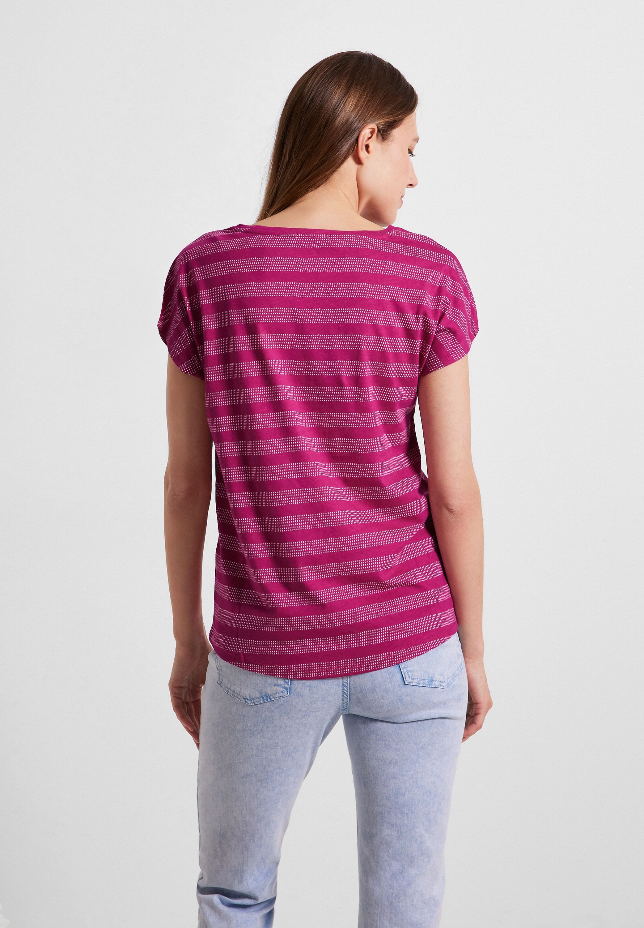 Cecil T-Shirt, mit kurzen Ärmeln an shoppen überschnittener Schulter