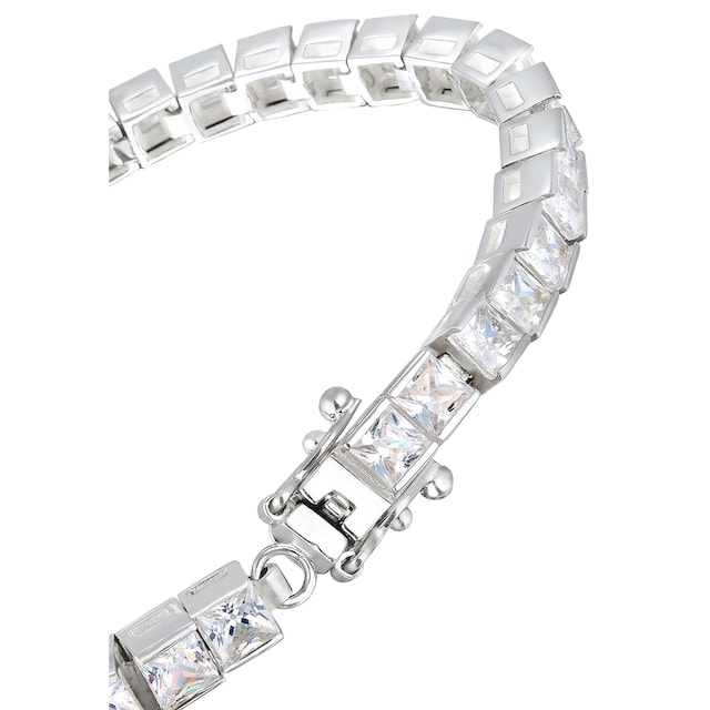 Elli Premium Armband »Tennisarmband Zirkonia Kristall Sparkle 925 Silber«  kaufen | I'm walking
