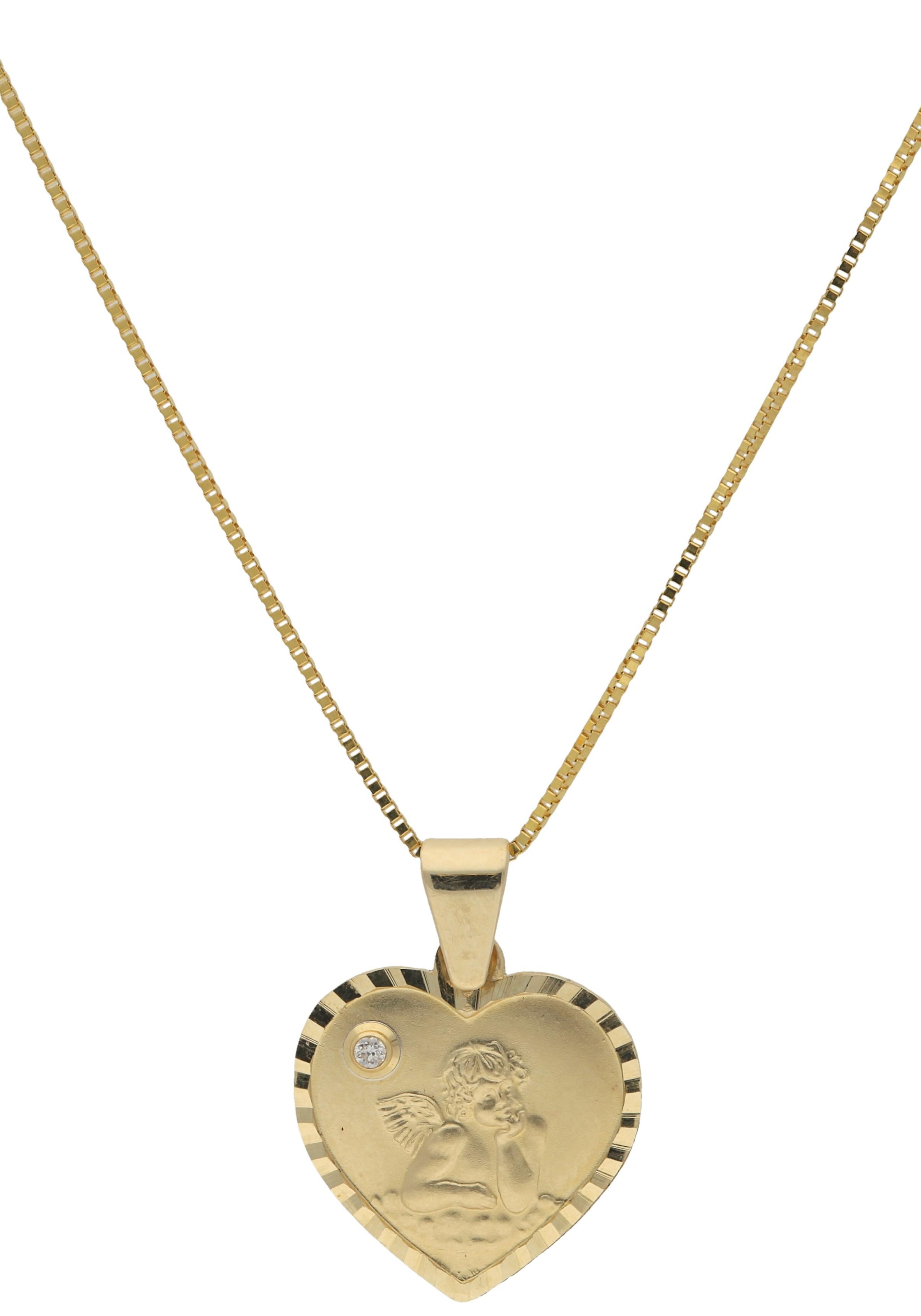 Firetti Kette mit Anhänger »Schmuck Geschenk Gold 375 Halsschmuck Halskette  Goldkette Venezianer«, zu Kleid, Shirt, Jeans, Sneaker! Anlass Geburtstag  Weihnachten kaufen | I\'m walking