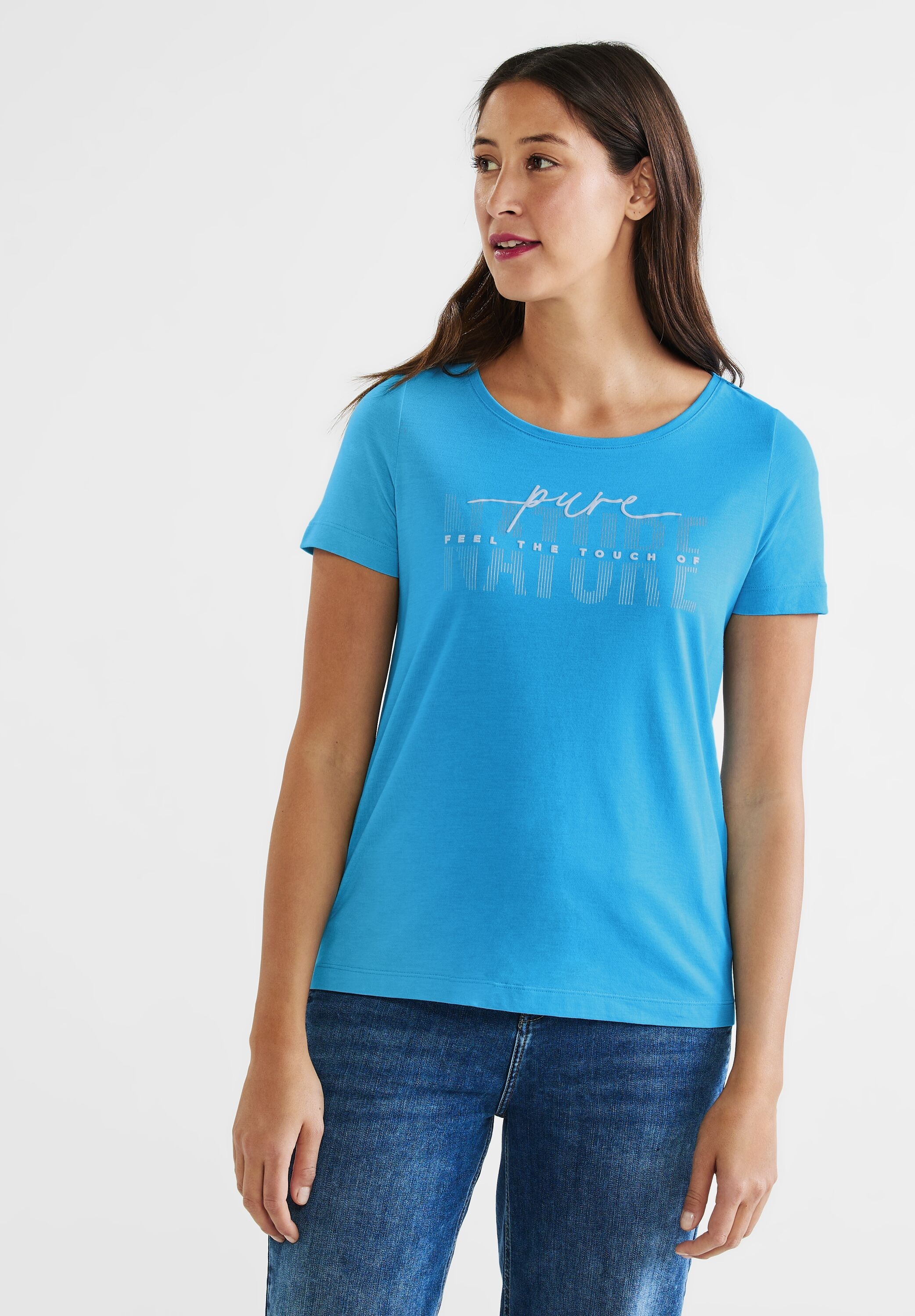 | I\'m T-Shirt, walking STREET mit Schriftzug schimmerndem ONE shoppen