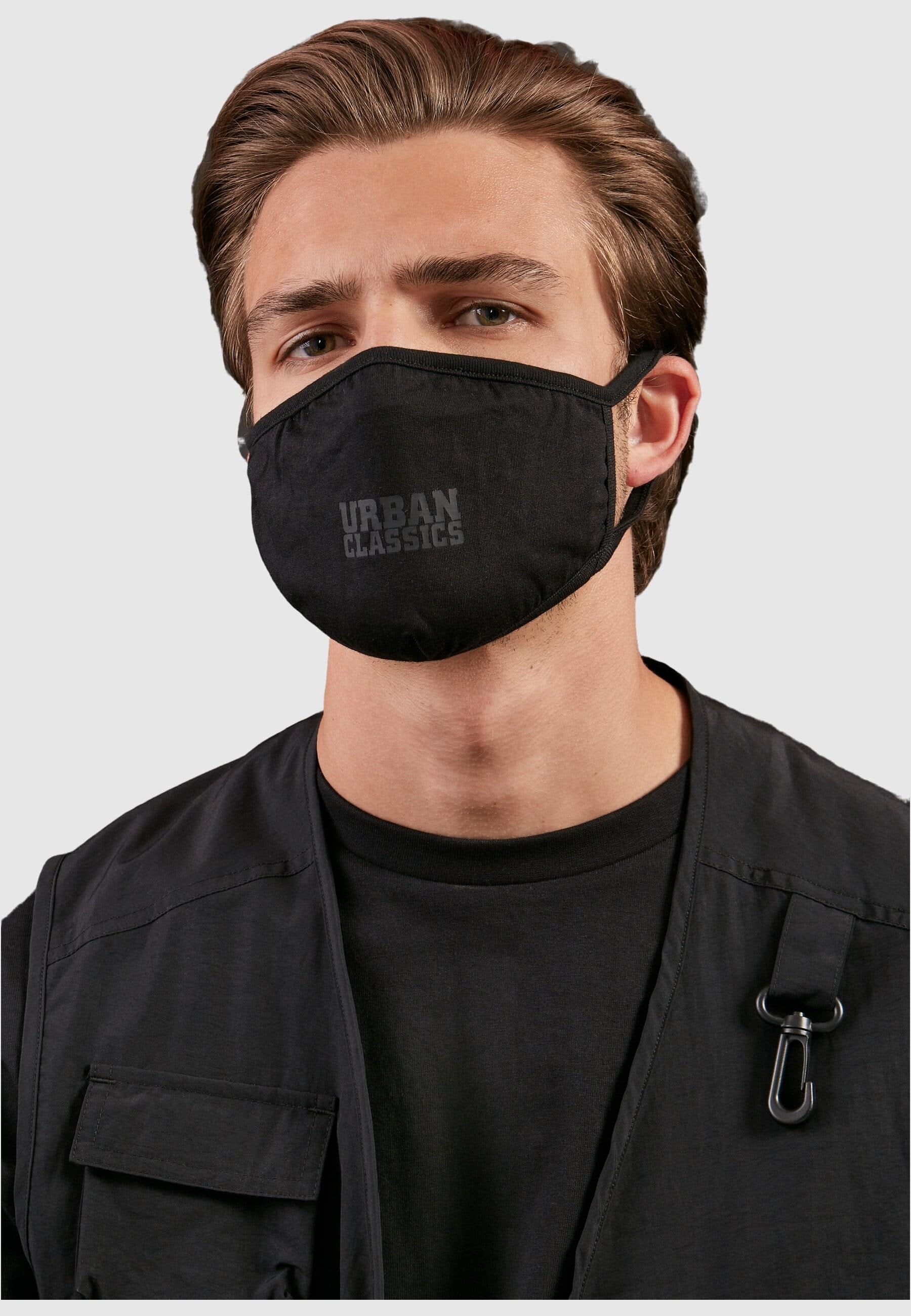 URBAN CLASSICS Mund-Nasen-Maske »Unisex Urban Classics Cotton Face Mask 2- Pack« kaufen | I\'m walking Shop