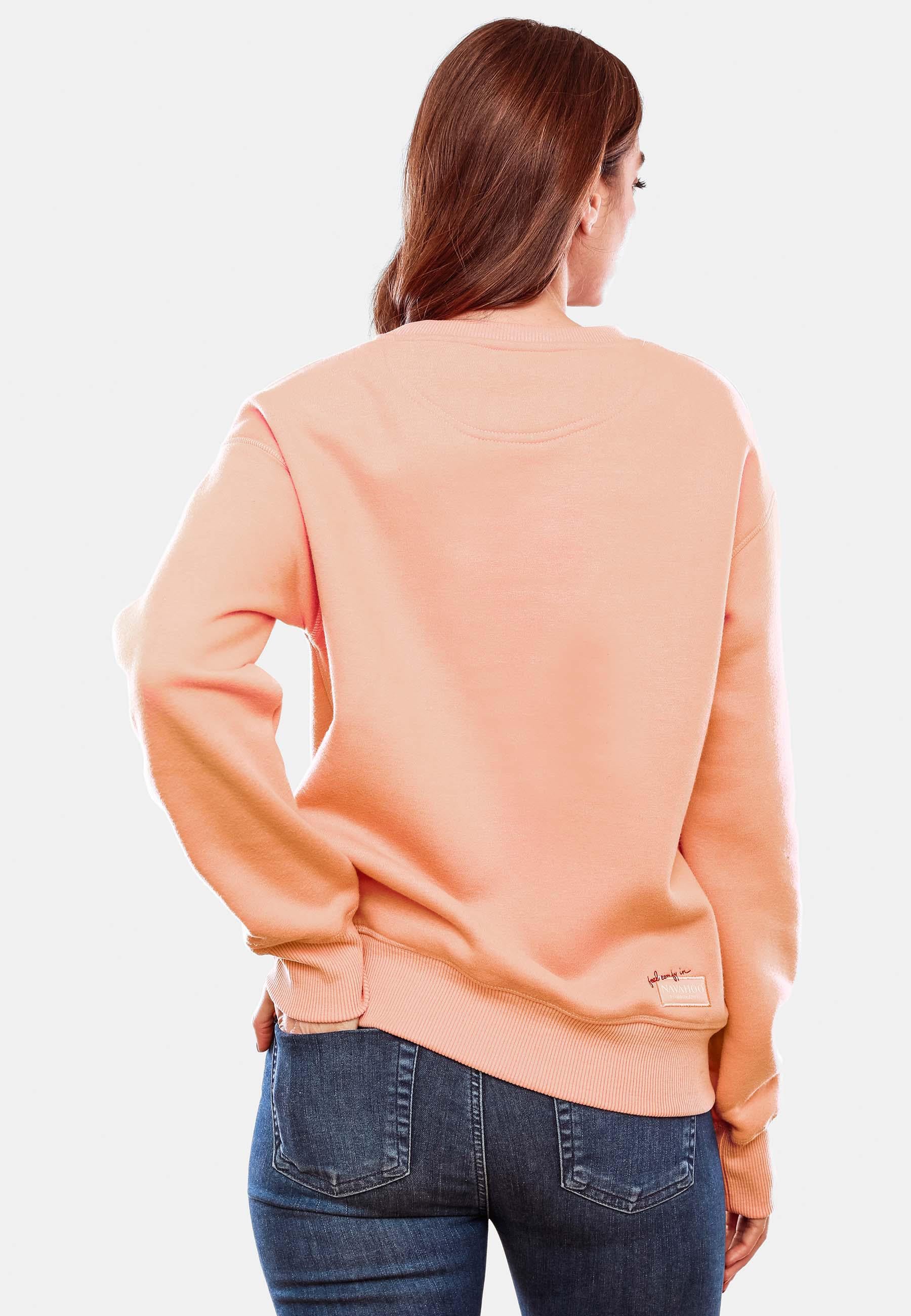 Navahoo Kapuzensweatshirt »Zuckerschnecke«, stylischer Pullover Rundhals-Ausschnitt mit Damen bestellen
