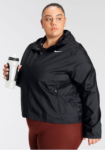 Nike Laufjacke »Essential Women's Running Jacket (Plus Size)«, mit Kapuze kaufen