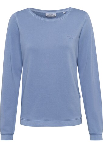 Marc O'Polo DENIM Sweatshirt, in Garment Washed Optik kaufen
