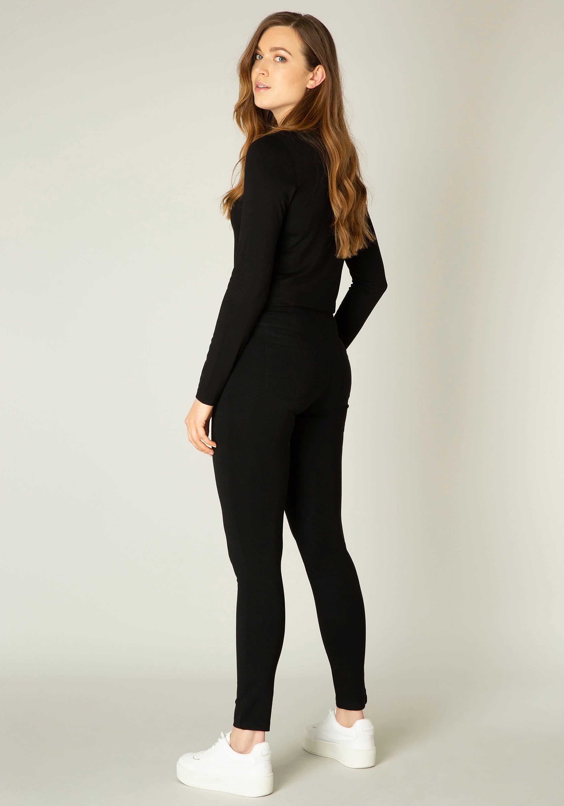 Base Level Jeggings »Ornika«, Bequemes Material in Skinny-Fit-Optik