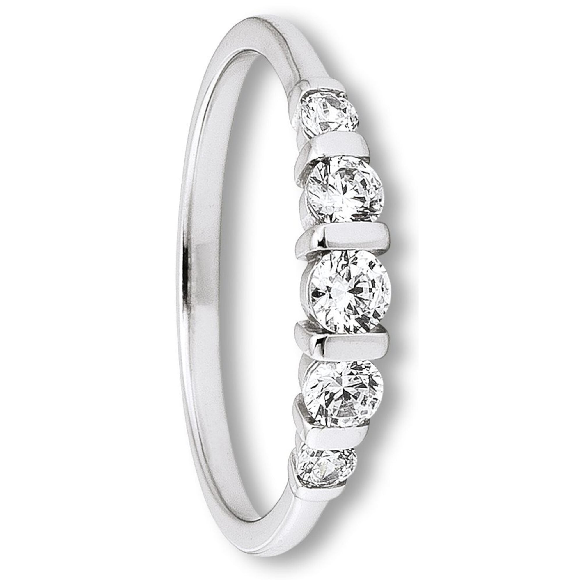 Ring | ONE bestellen I\'m 925 Damen Silberring »Zirkonia Silber«, walking aus Schmuck Silber ELEMENT