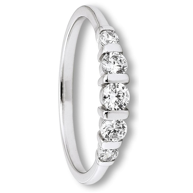 ONE ELEMENT Silberring »Zirkonia Ring aus 925 Silber«, Damen Silber Schmuck  bestellen | I\'m walking