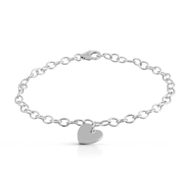 Vivance Armband »925 Silber rhodiniert mit Herz Motiv« online kaufen | I'm  walking