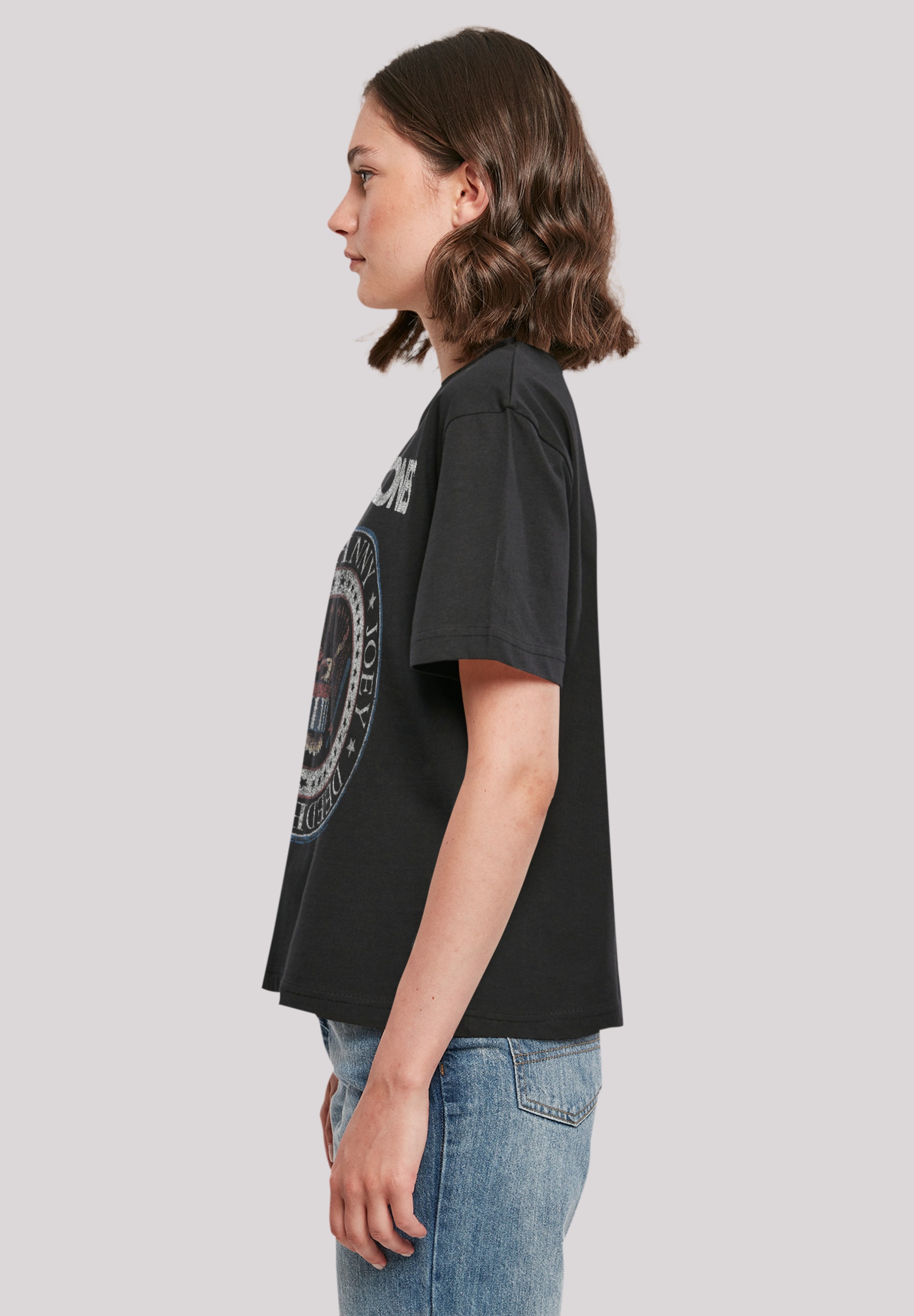 F4NT4STIC T-Shirt »Ramones Rock White Seal«, I\'m kaufen And walking | Qualität, Band Musik Red Band, online Premium Rock-Musik