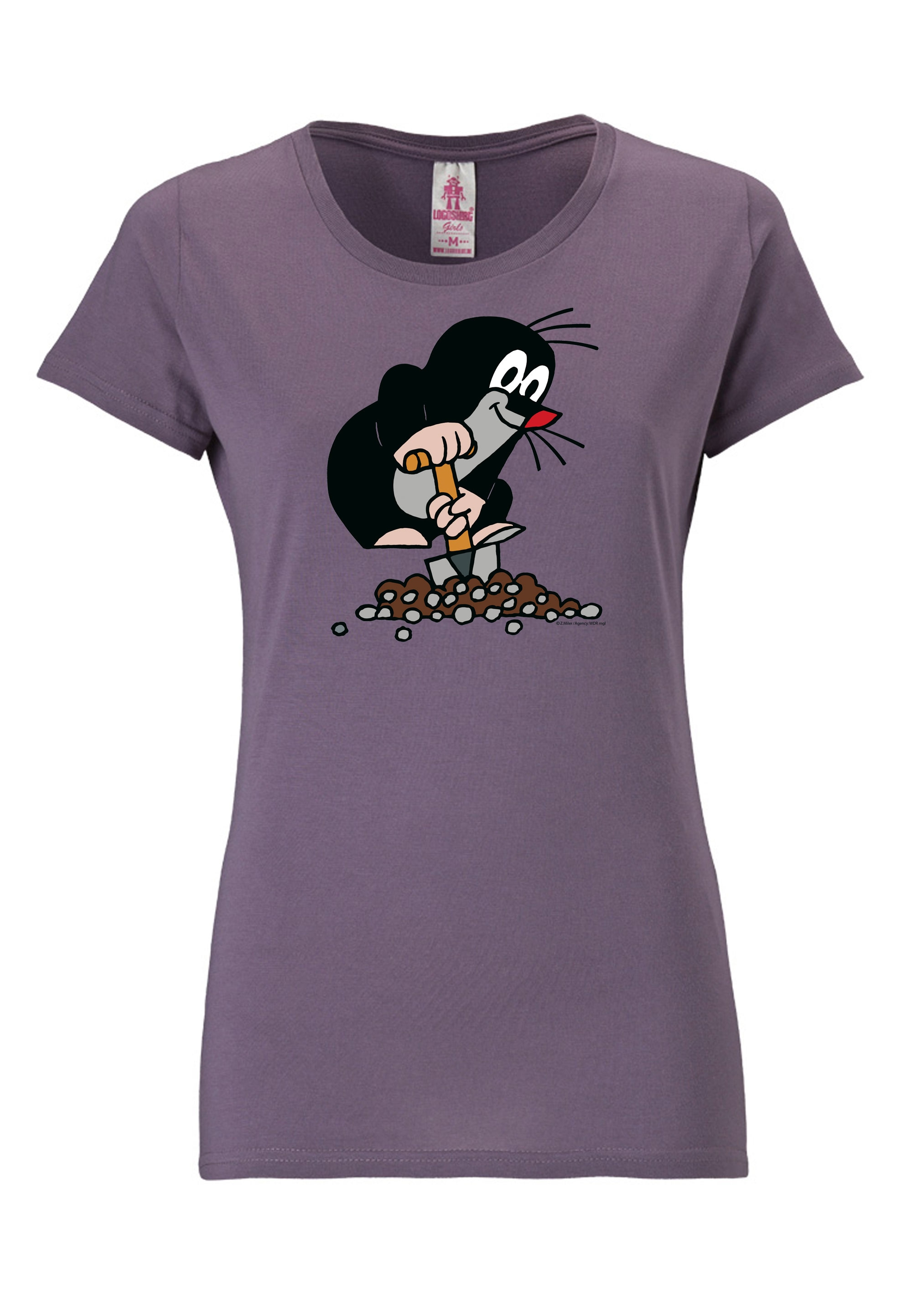 LOGOSHIRT T-Shirt »Der kleine bestellen lizenziertem mit Originaldesign walking | I\'m Maulwurf«