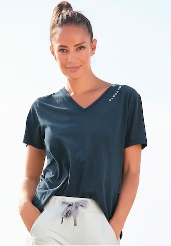Elbsand T-Shirt »Talvi«, mit Flockprint kaufen