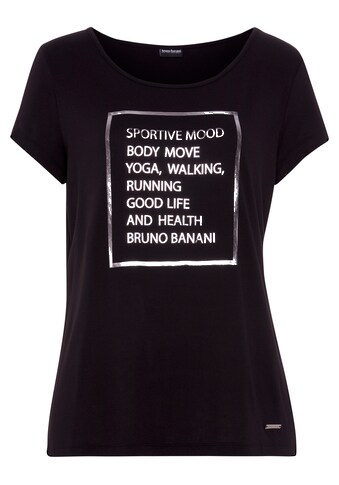Bruno Banani T-Shirt, mit Wording in Foil-Print  NEUE  KOLLEKTION kaufen