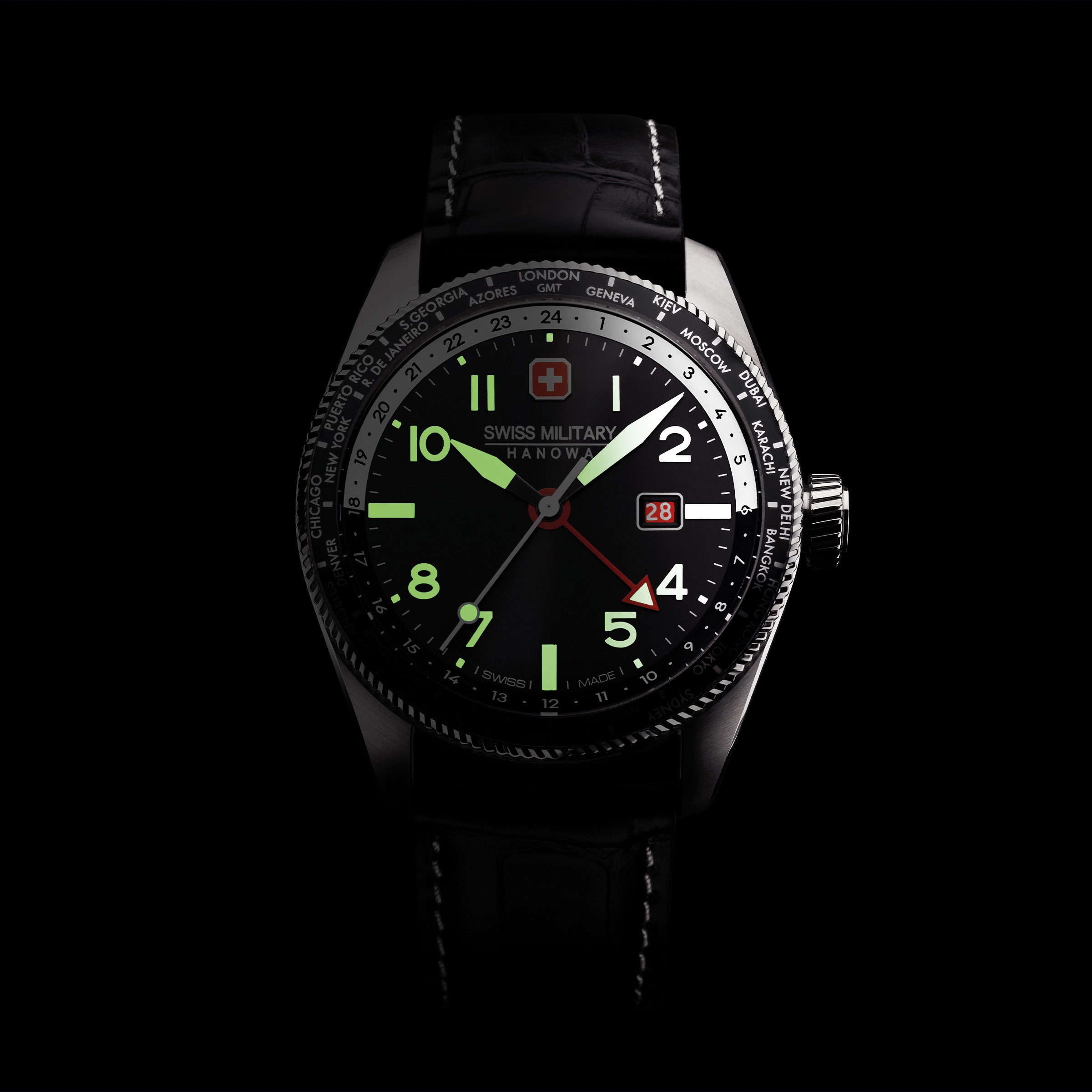 EYE, SMWGB0000504« I\'m Schweizer walking »HAWK | Swiss Military Uhr kaufen Hanowa
