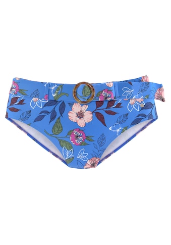 s.Oliver Highwaist-Bikini-Hose »Maya«, mit abnehmbarem Gürtel und Schnalle in Horn-Optik kaufen