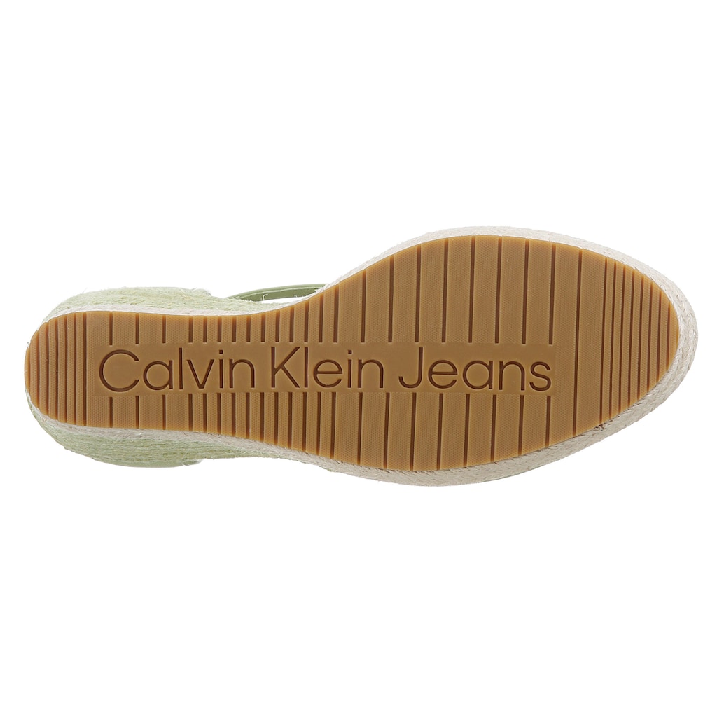 Calvin Klein Jeans Sandalette »SOPHIE 1D«, mit verstellbarem Riemchen