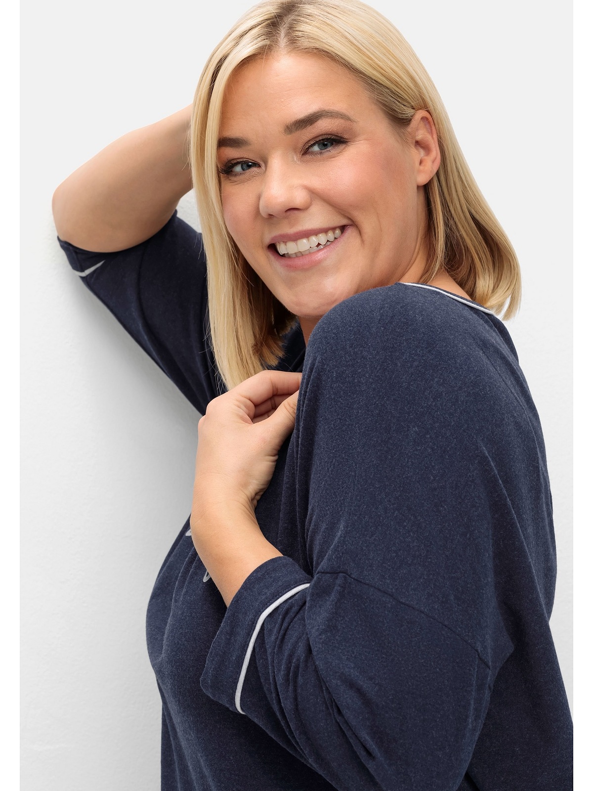 »Große in | I\'m Frontdruck, Größen«, Sheego Nachthemd online mit Oversize-Form walking kaufen