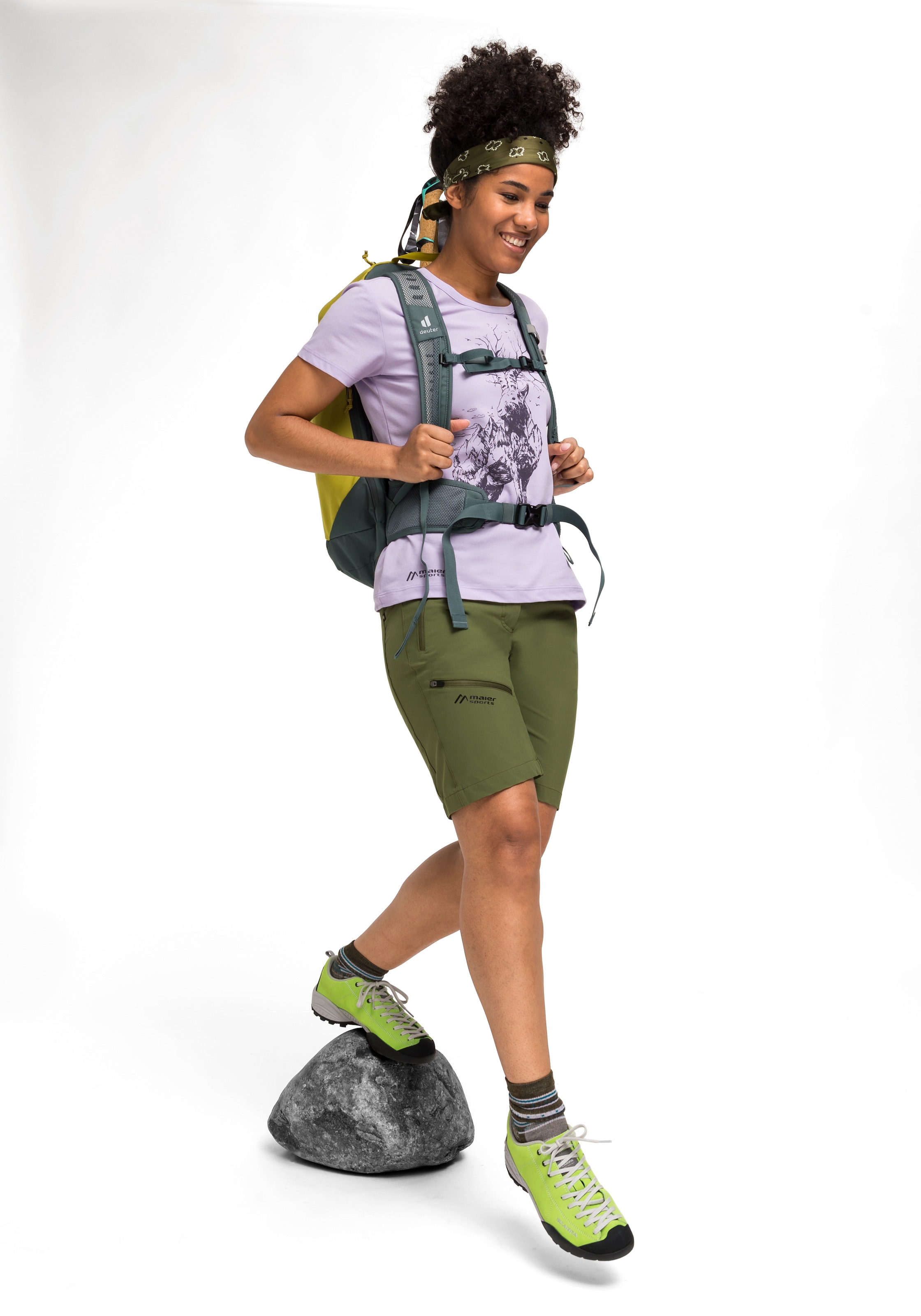 Maier Sports Bermudas »Latit Short Vario«, kurze Damen Wanderhose, moderne  Outdoor-Bermuda, Trekkinghose online
