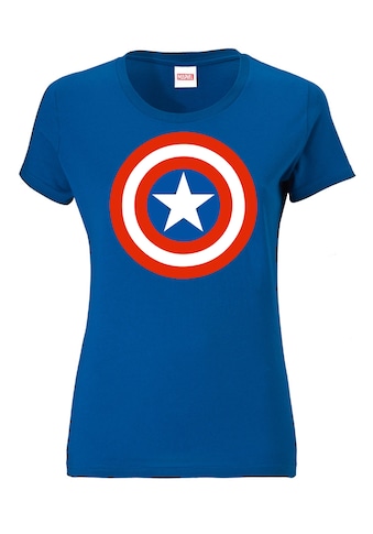 LOGOSHIRT T-Shirt »Print Marvel Comics Captain America«, mit lizenzierten Print kaufen