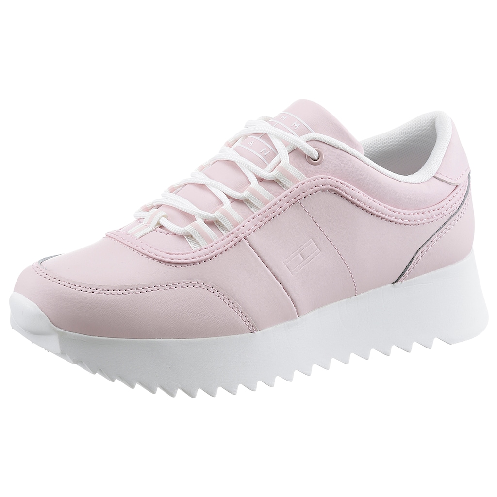 Tommy Jeans Plateausneaker »TOMMY JEANS HIGH CLEATED SNEAKER«, in nachhaltiger Verarbeitung