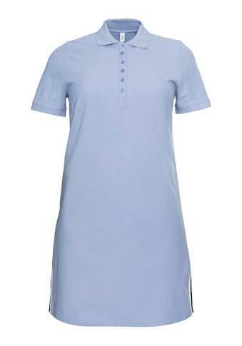 Sheego Sommerkleid »Polokleid«, im Polo-Stil, mit seitlichen Kontraststreifen kaufen