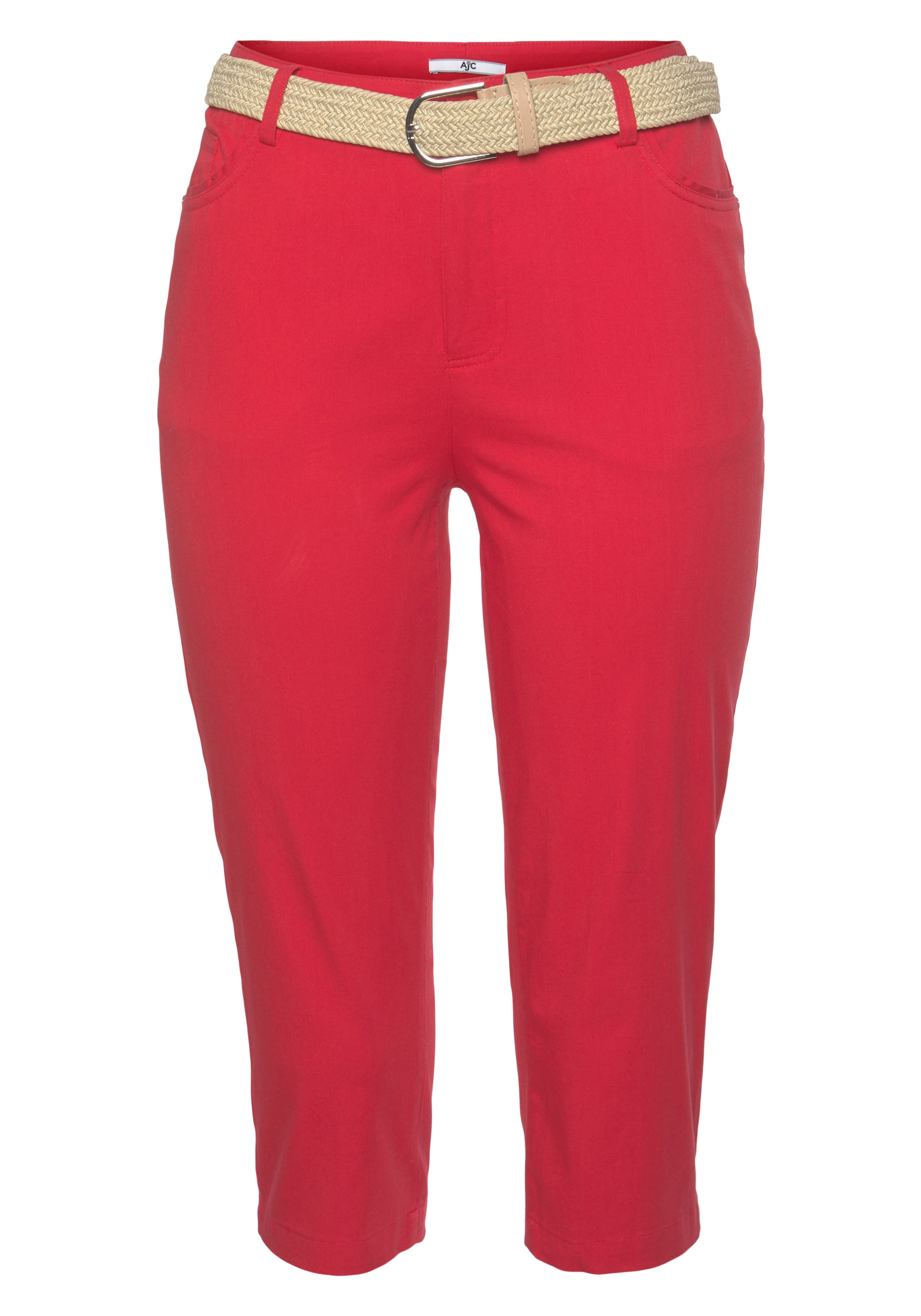 AJC Caprihose, (Set, 2 tlg., mit Gürtel), im 5-Pocket-Style kaufen