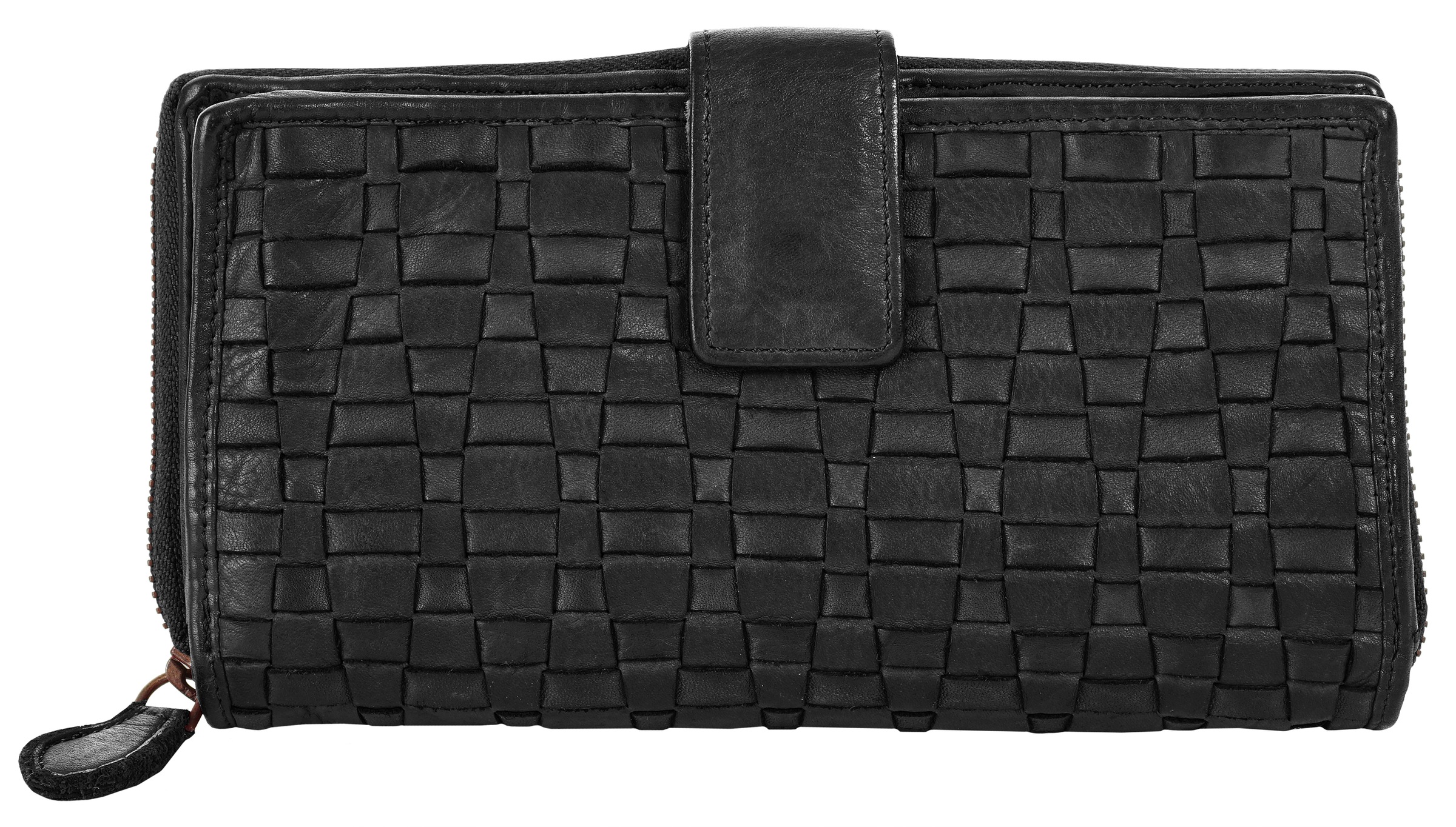 Samantha Look Geldbörse, (1 tlg.), echt Leder