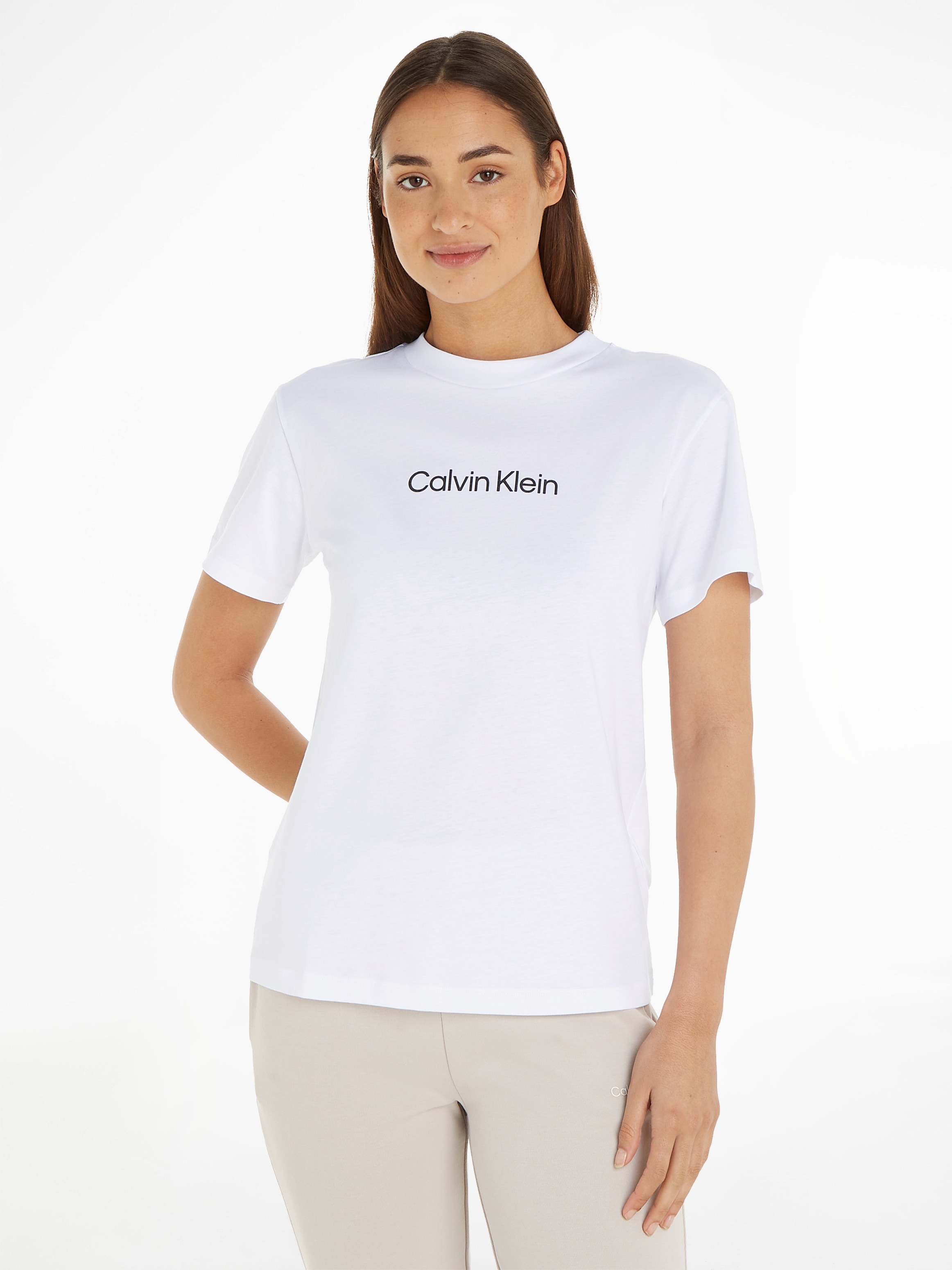 shoppen T-Shirt HERO »Shirt I\'m LOGO walking Calvin | REGULAR« Klein
