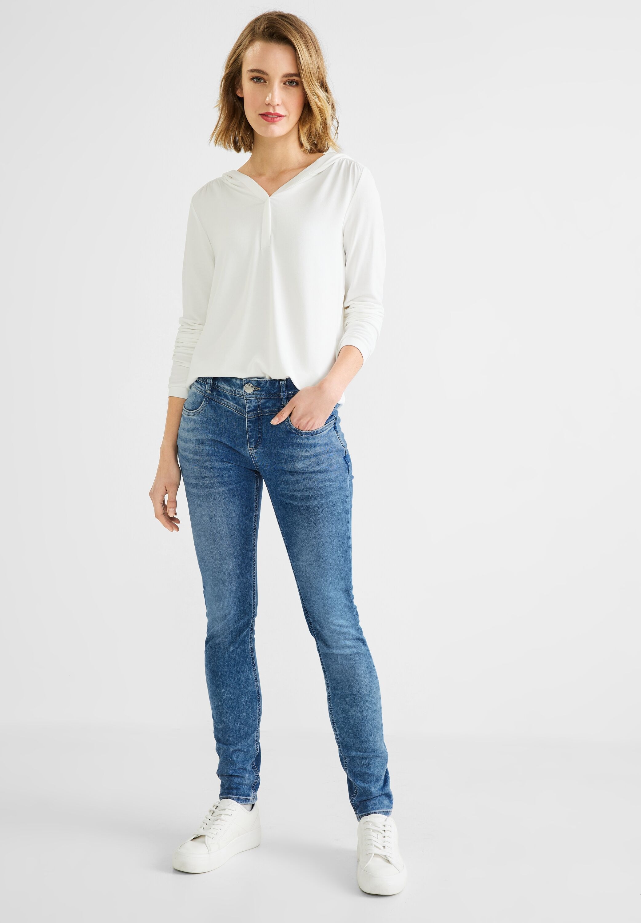 STREET ONE Slim-fit-Jeans, 4-Pocket Style kaufen