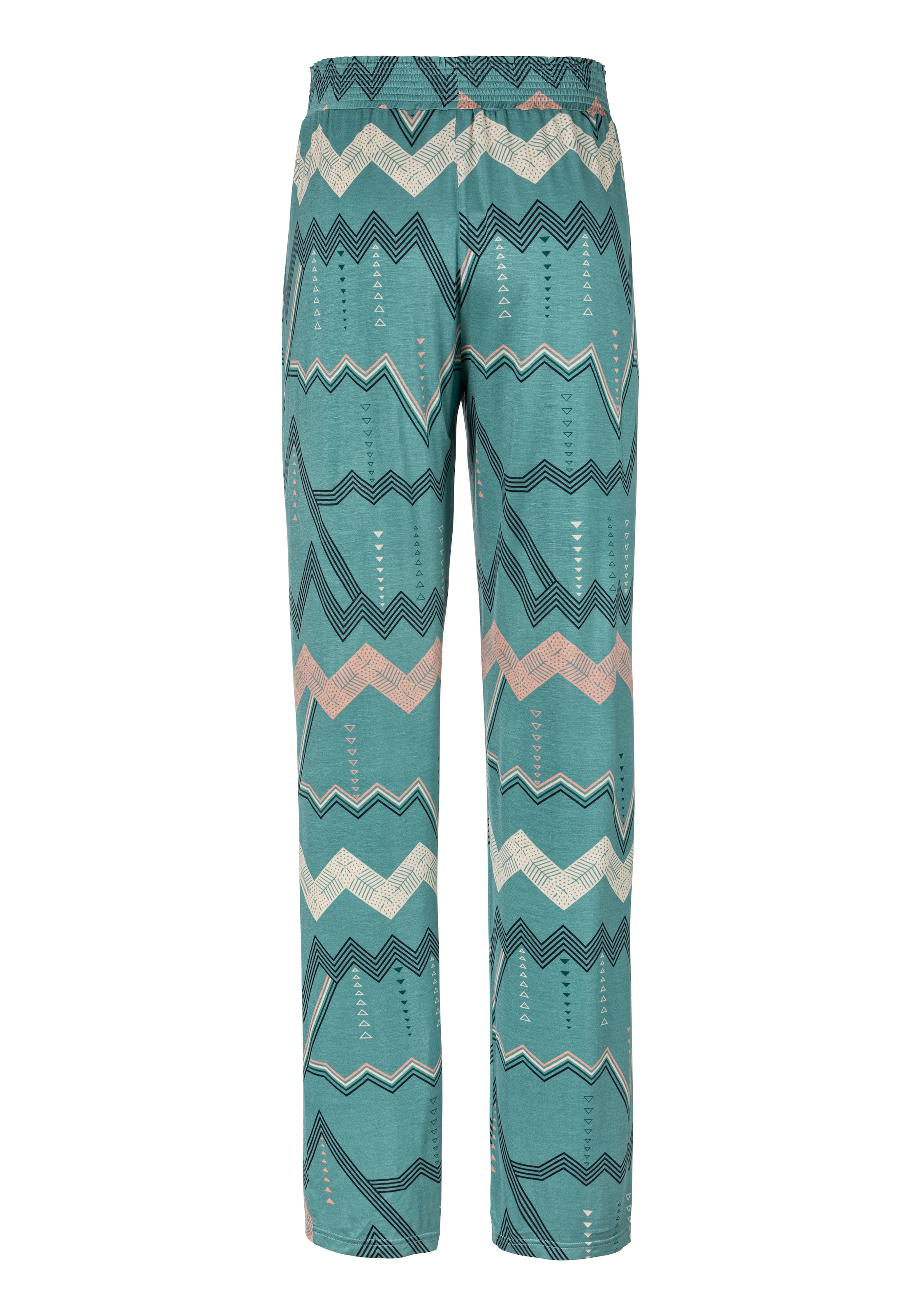 LASCANA Pyjamahose, mit Muster Rechnung Wäsche & grafischem bestellen auf Zick-Zack