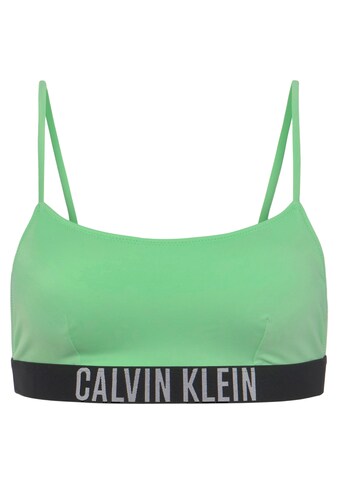 Calvin Klein Swimwear Crop-Bikini-Top »BRALETTE-RP«, mit Calvin Klein Logobund kaufen