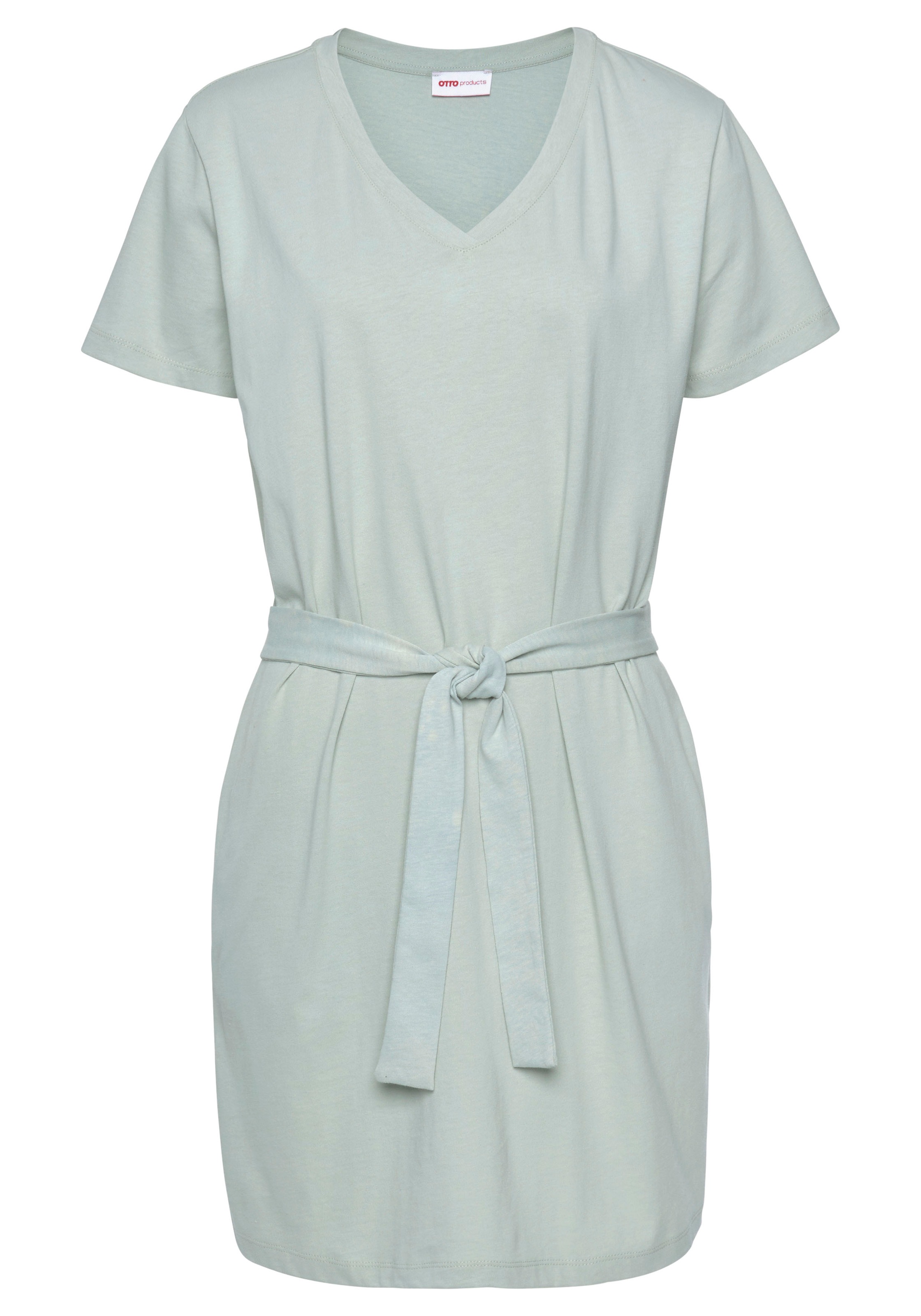 OTTO products Jerseykleid »Circular Collection«, (mit Bindegürtel) kaufen