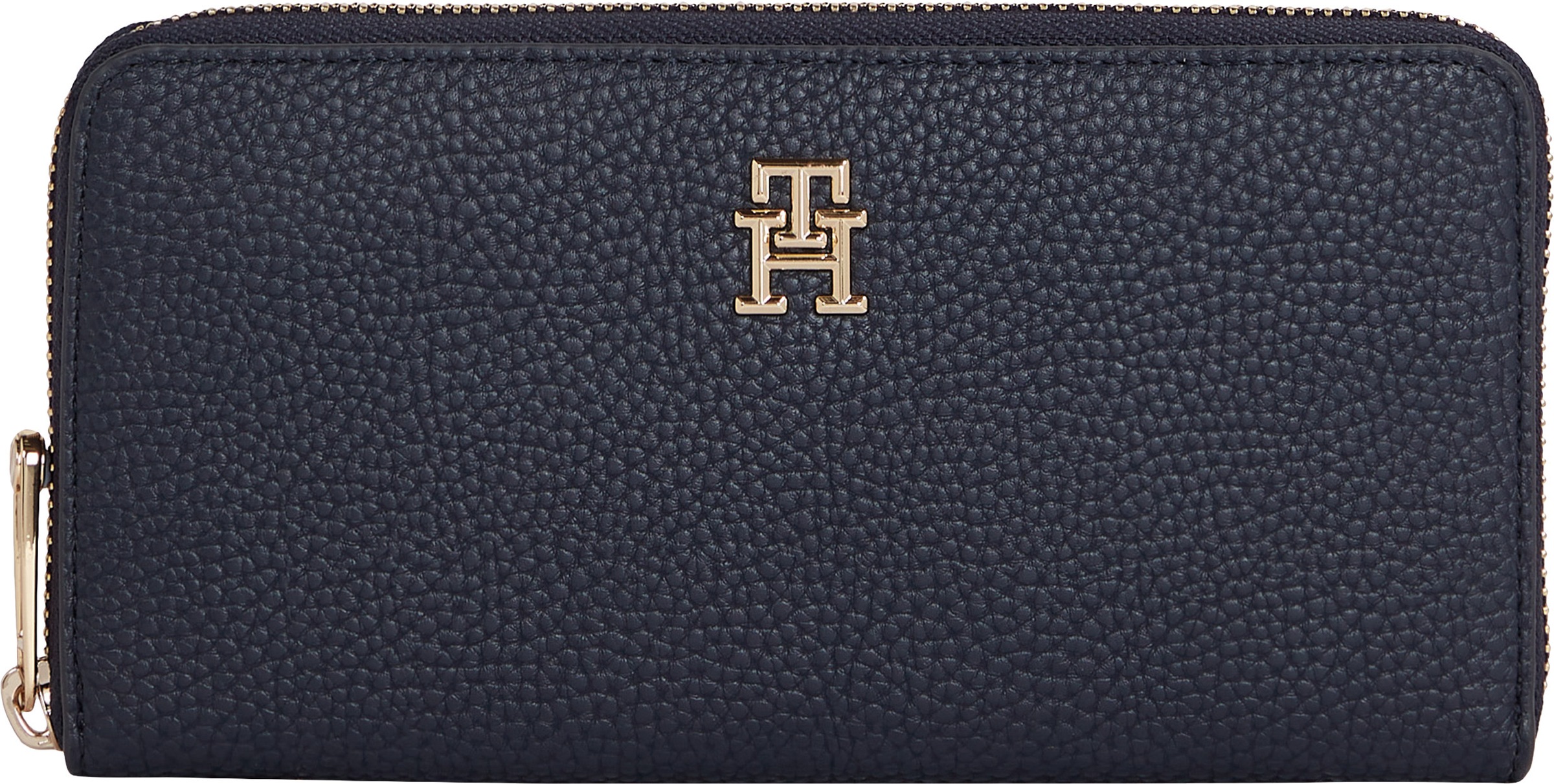 Tommy Hilfiger Geldbörse "TH EMBLEM LARGE ZA", mit praktischer Einteilung