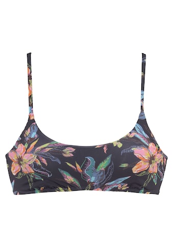 LASCANA Bustier-Bikini-Top »Malia«, mit tropischem Print kaufen