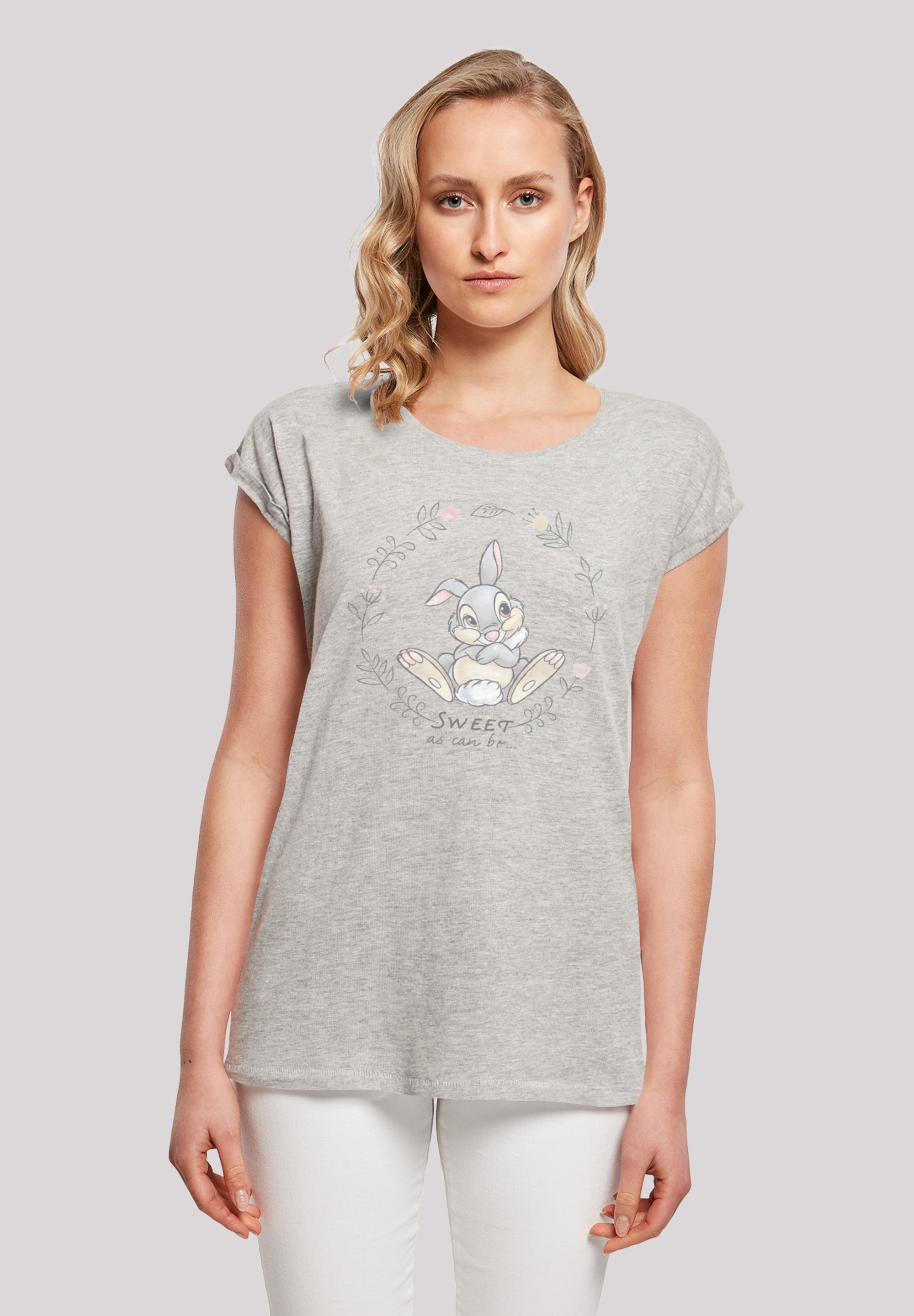 F4NT4STIC T-Shirt »Disney Bambi Klopfer Thumper Sweet As Can Be«, Print  shoppen | I'm walking