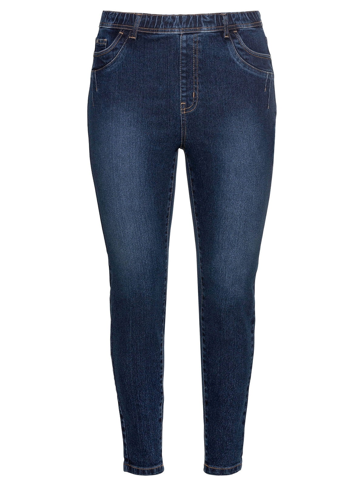 Sheego Stretch-Jeans »Große Größen«, mit und Gummibund Gürtelschlaufen kaufen walking | I\'m