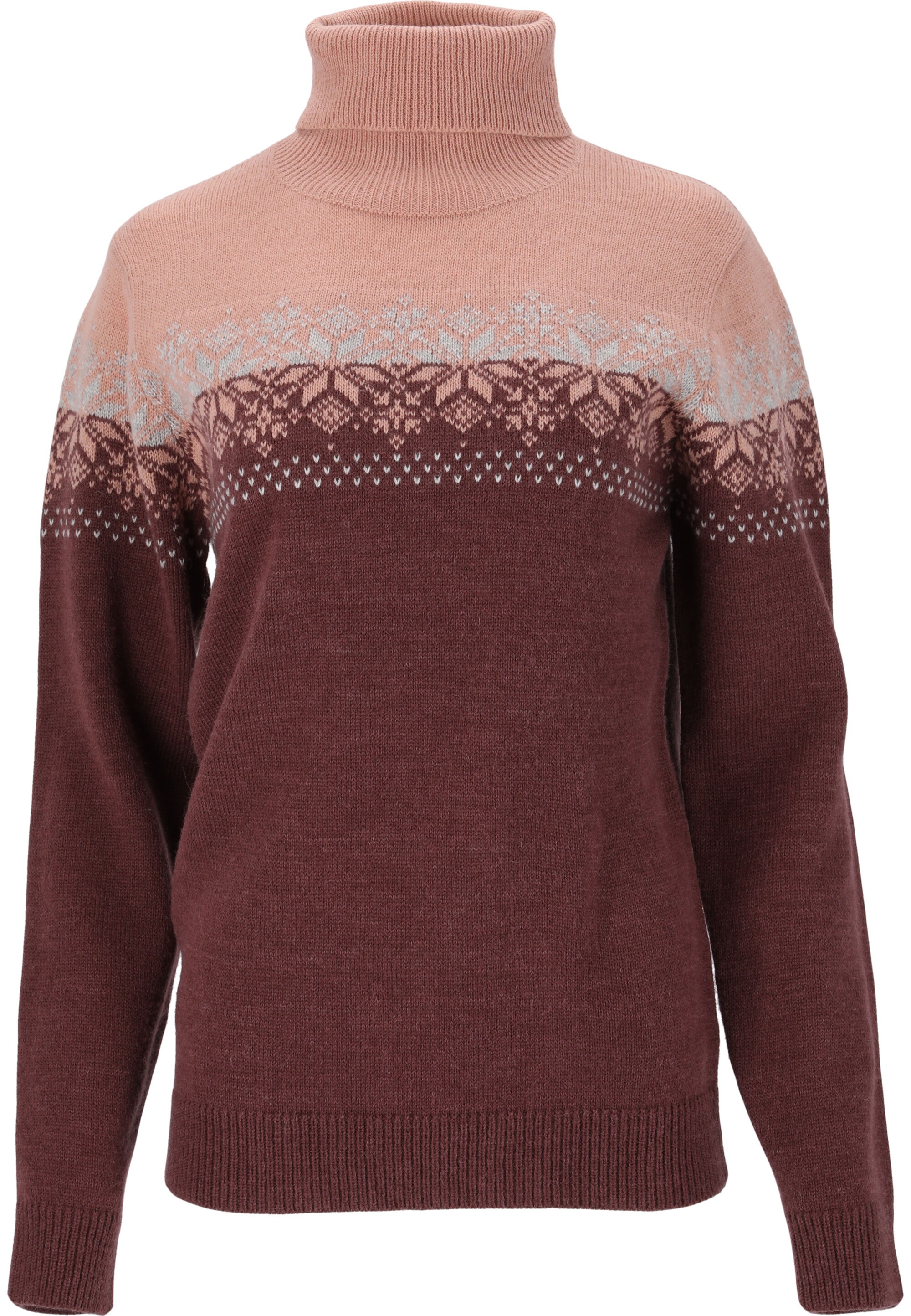 WHISTLER Strickpullover Susannah mit winterlichem Norweger-Motiv