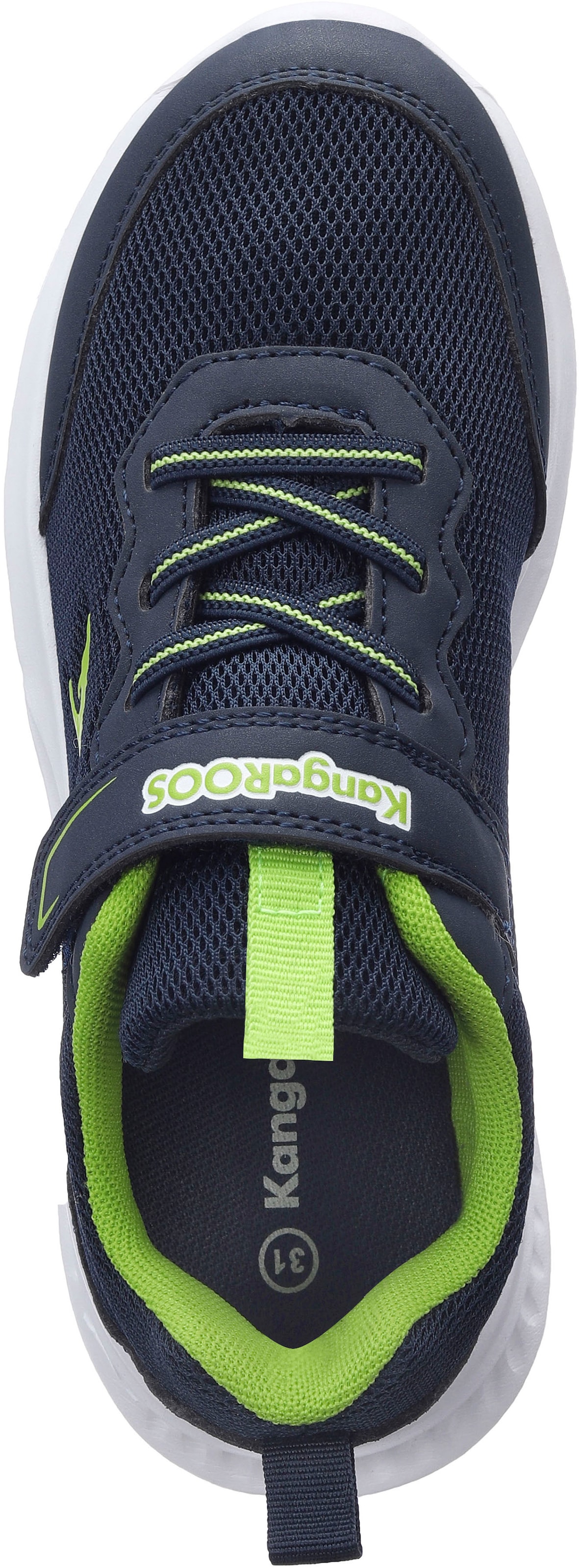KangaROOS Sneaker »KL-Rise EV«, mit elastischen Schnürsenkeln und  Klettverschluss für Kids | online bei I'm walking