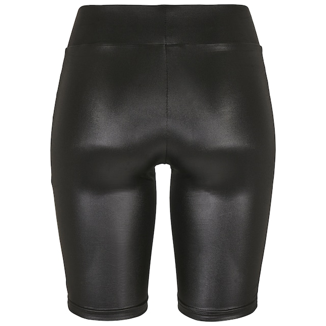 URBAN CLASSICS Stoffhose »Ladies Imitation Leather Cycle Shorts«, (1 tlg.)  online kaufen | I\'m walking