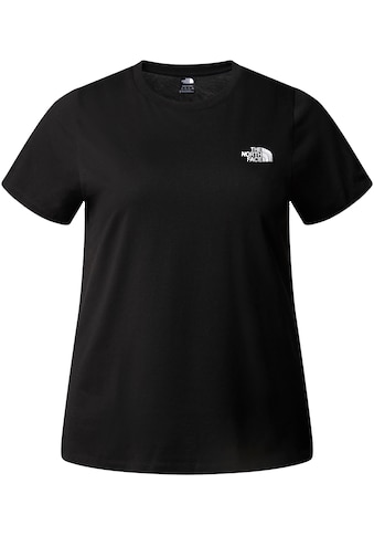 T-Shirt »W PLUS S/S SIMPLE DOME TEE«, in großen Größen