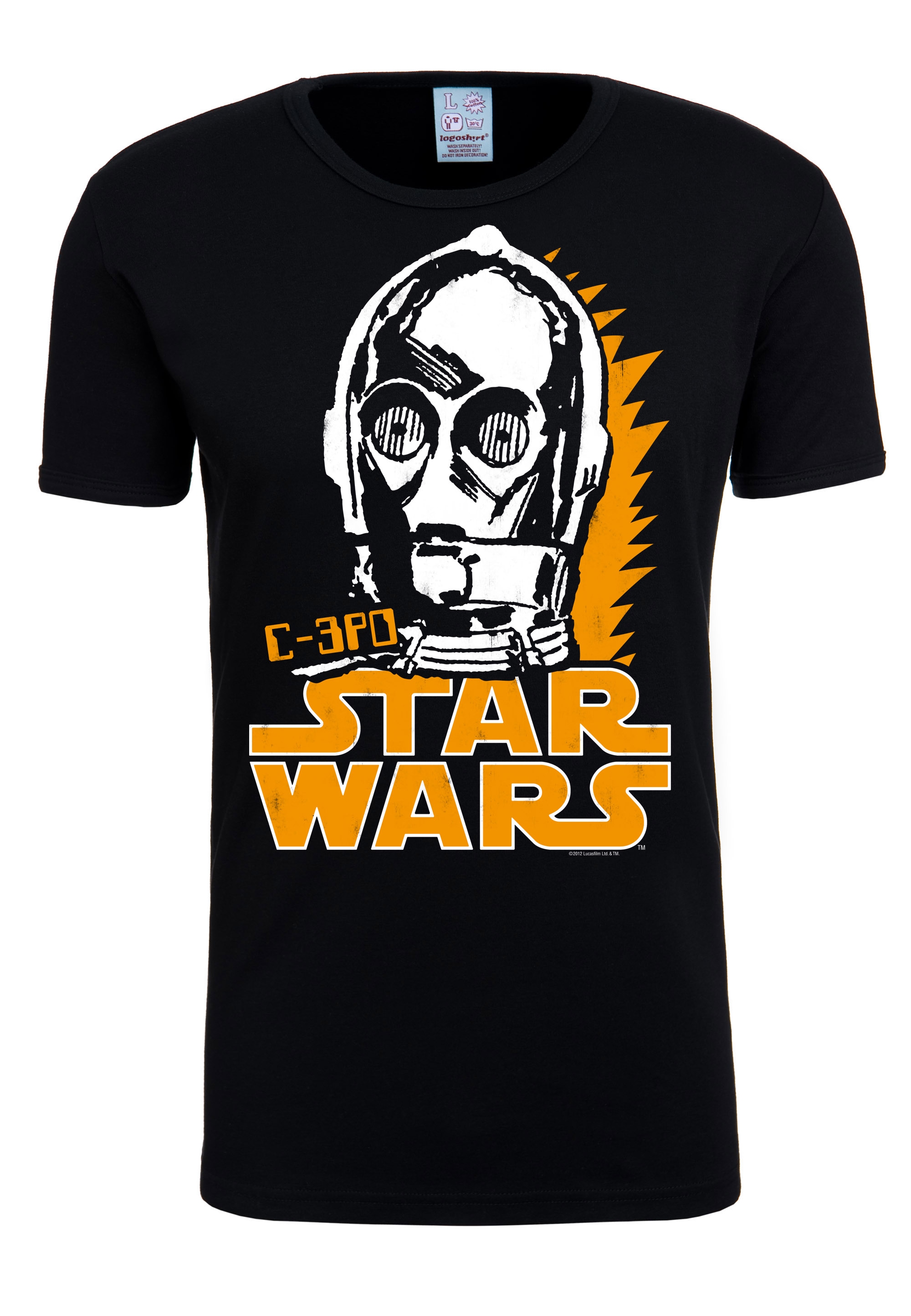 T-Shirt shoppen mit »C-3PO«, LOGOSHIRT lizenziertem Originaldesign