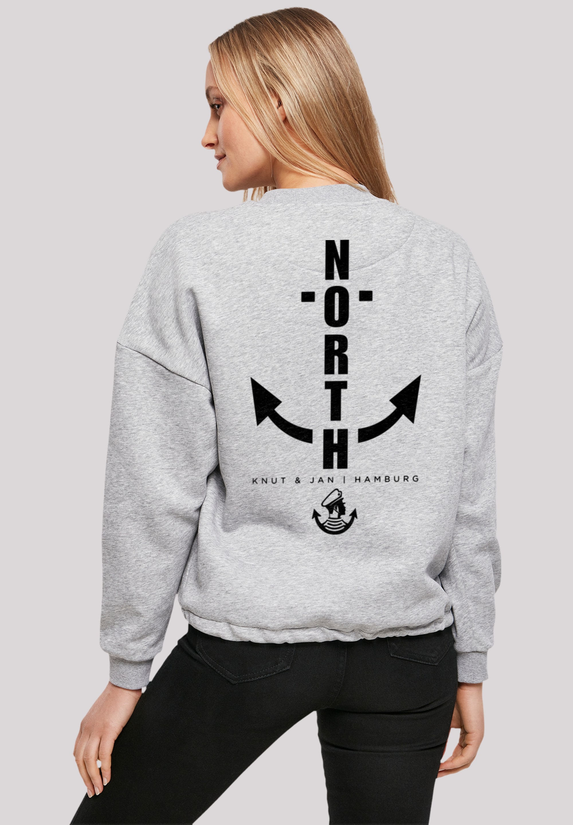 Sweatshirt walking Hamburg«, | Knut kaufen »North Jan Print Anchor & I\'m F4NT4STIC