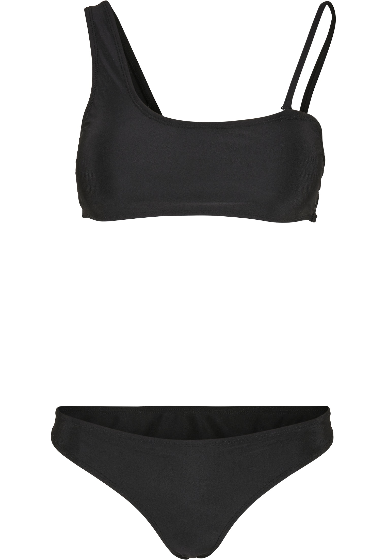 URBAN CLASSICS Bügel-Bikini »Damen Ladies Recycled Asymmetric Tank Top Bikini« kaufen