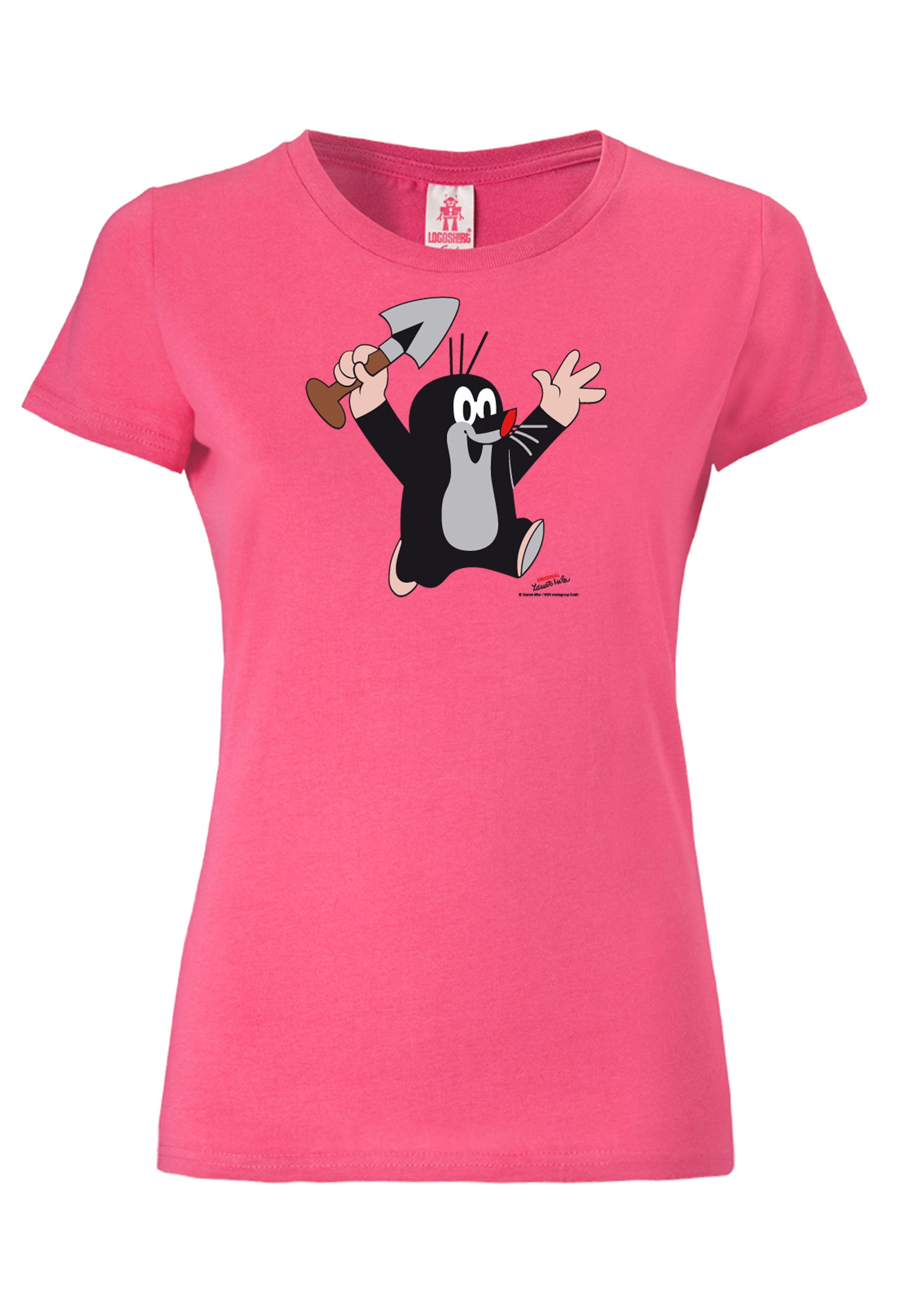 LOGOSHIRT T-Shirt I\'m mit Originaldesign lizenziertem kleine walking »Der Maulwurf«, kaufen 