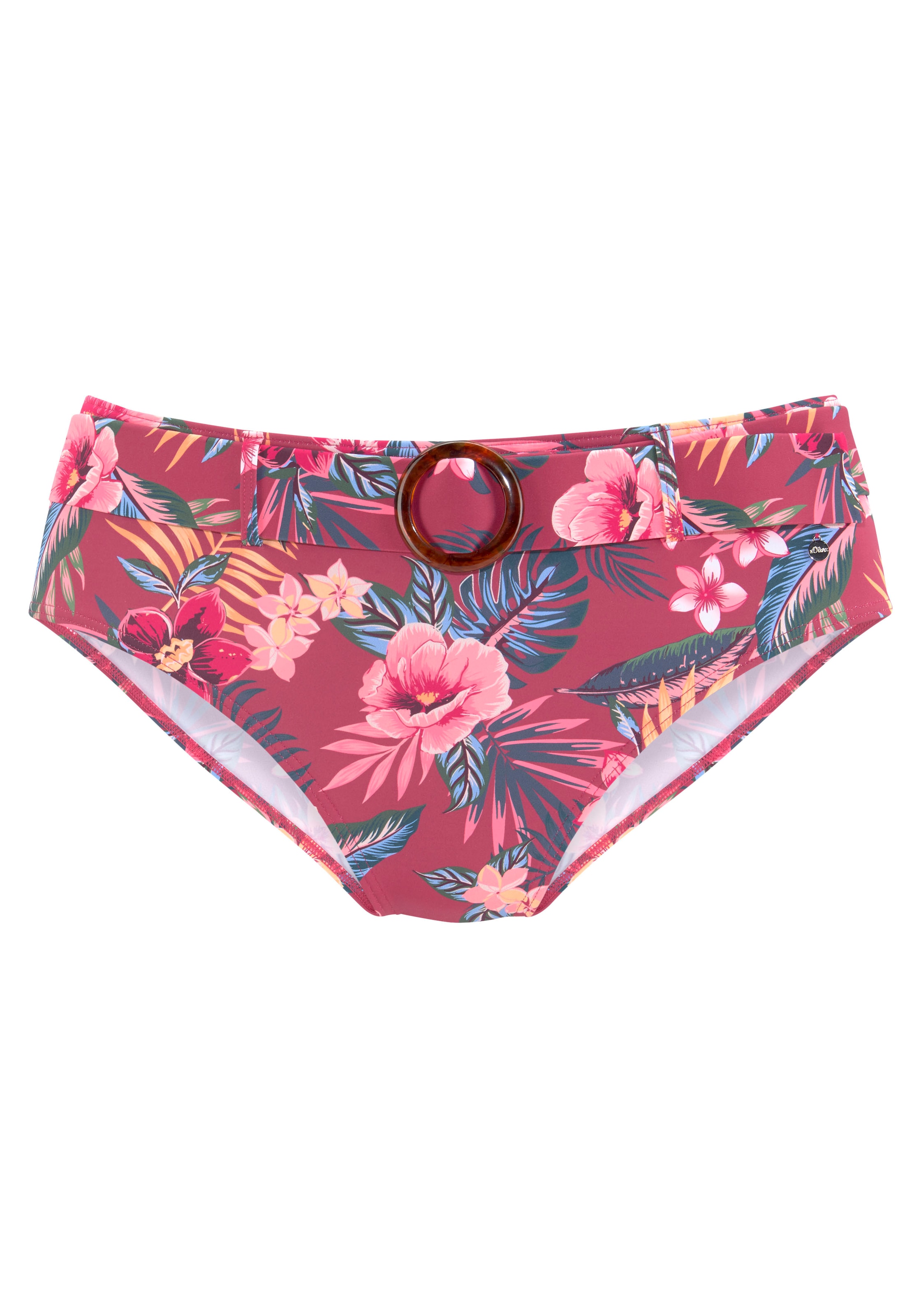 s.Oliver Highwaist-Bikini-Hose »Marika«, mit abnehmbarem Gürtel kaufen