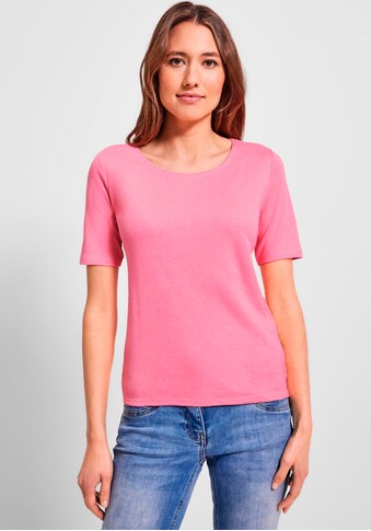 Cecil T-Shirt »Style NOS Lena«, mit klassischem Rundhalsausschnitt kaufen