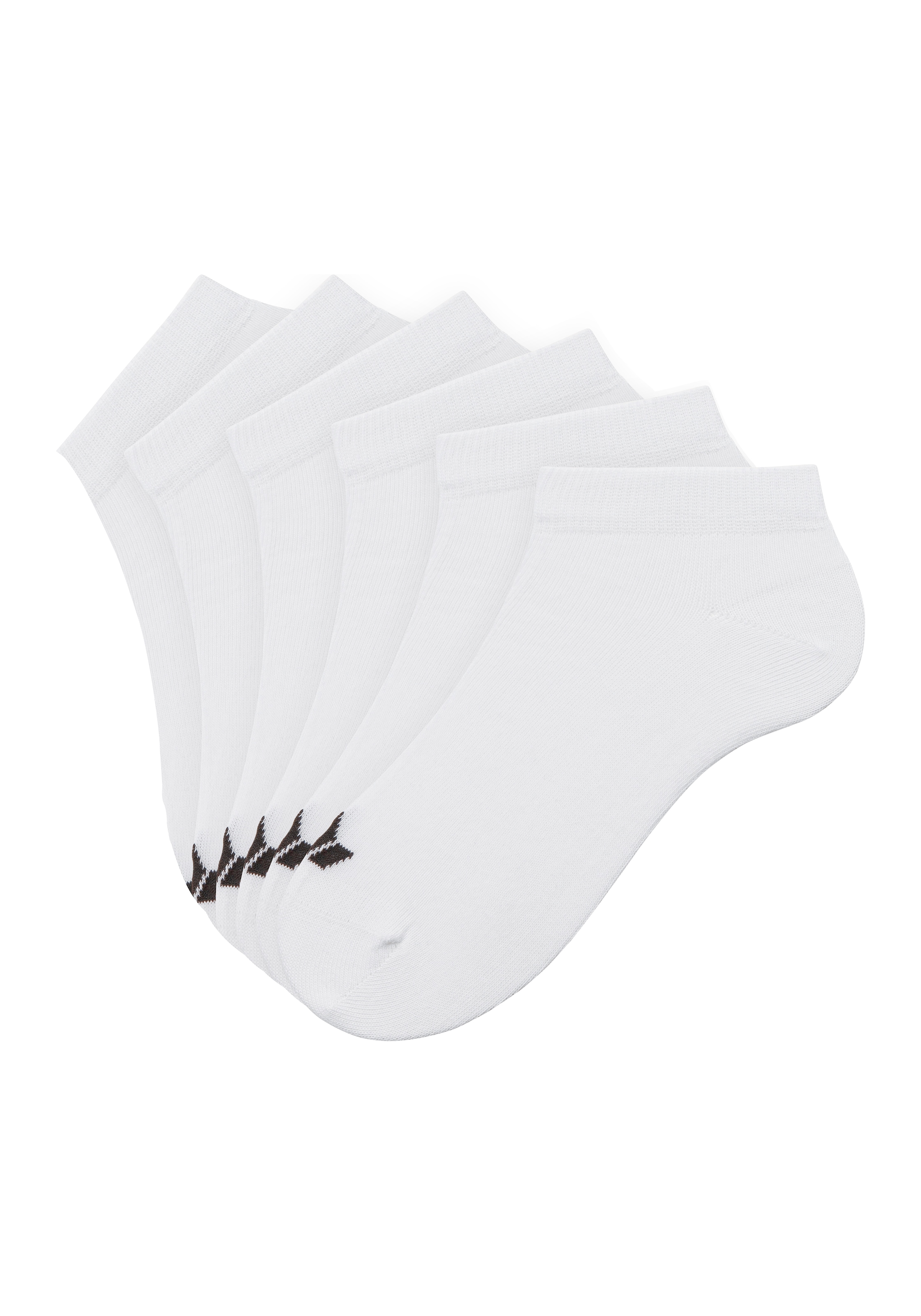Lico Sneakersocken, (6 Paar), in uni mit Markenlogo kaufen