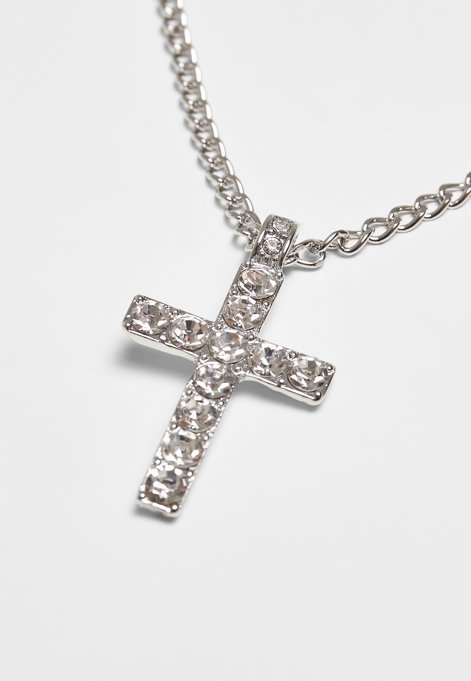 URBAN CLASSICS Necklace« I\'m | walking Edelstahlkette Diamond Cross »Accessoires kaufen