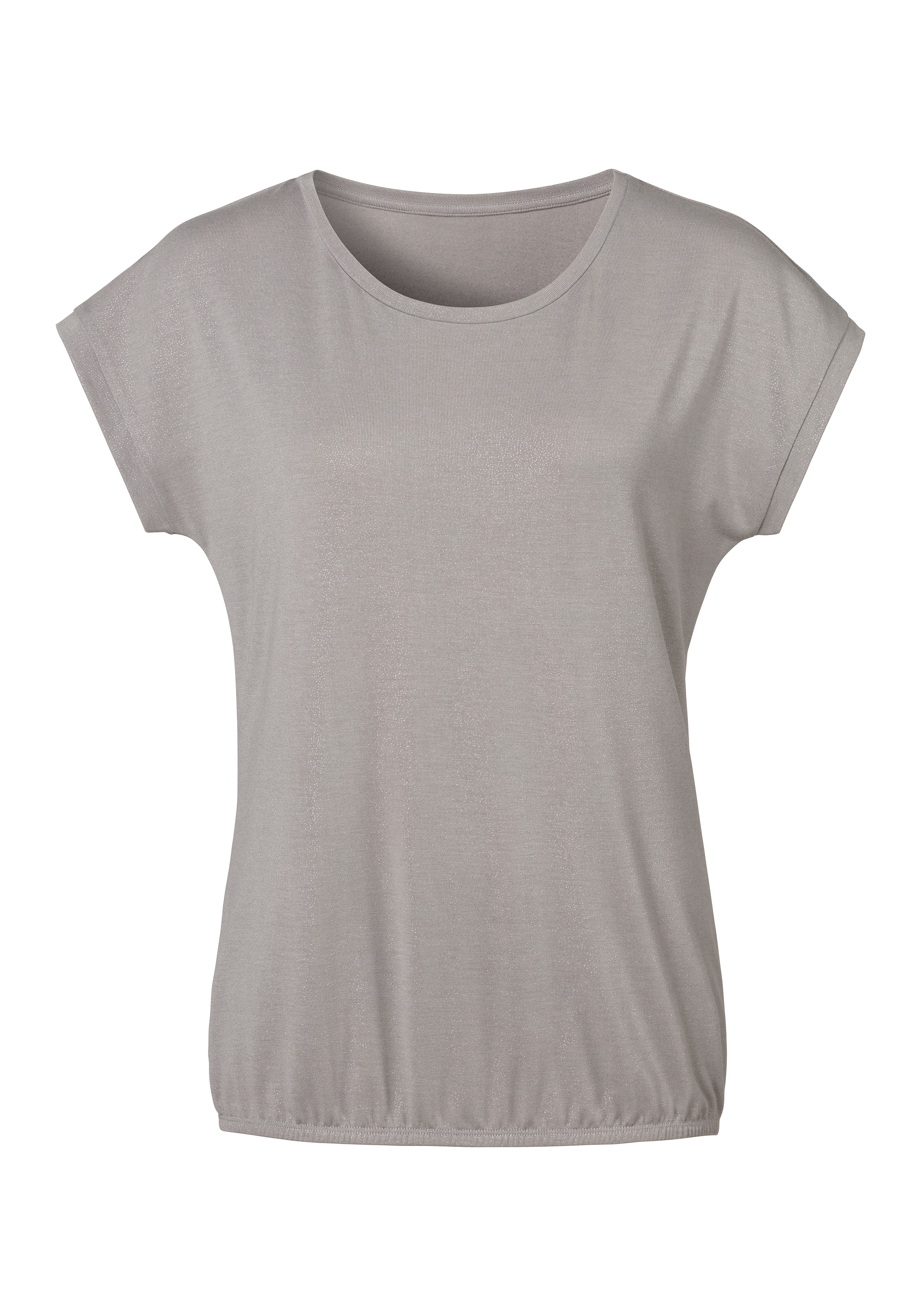Vivance T-Shirt, mit silbrigem walking I\'m Glitzerdruck, edler Look online | Kurzarmshirt