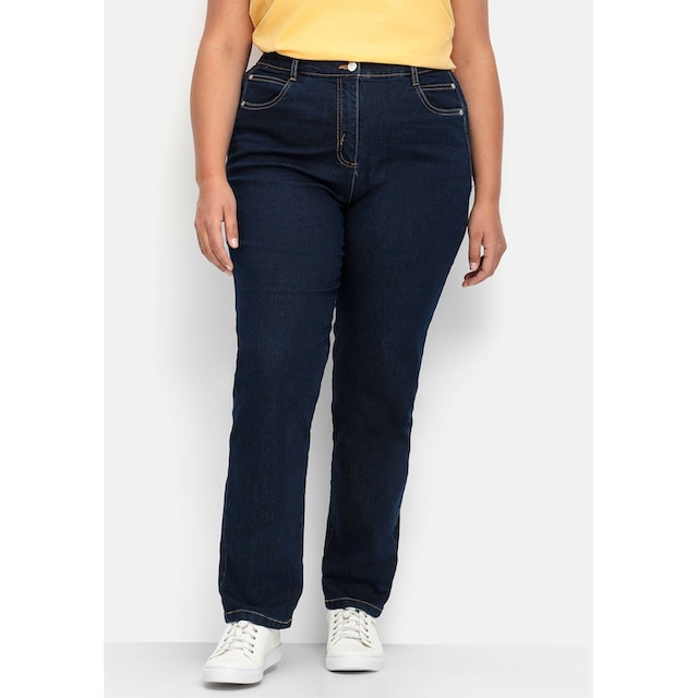 Sheego Gerade Jeans »Große Größen«, mit Komfortbund online kaufen | I\'m  walking